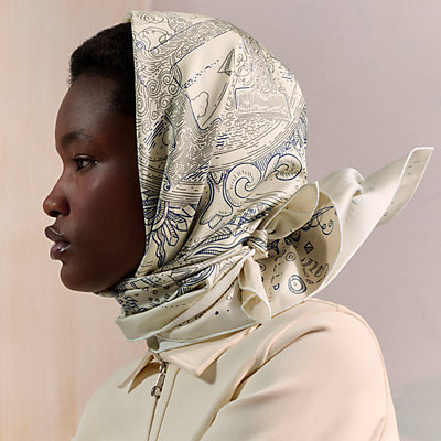 Beige/Natural - Silk Scarves and Accessories for Women Beige/Natural - Silk Scarves and Accessories for Women